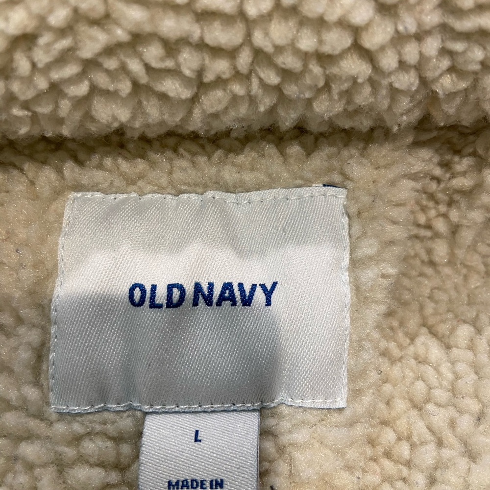 Denim Sherpa Lined Jacket - Picture 3 of 4